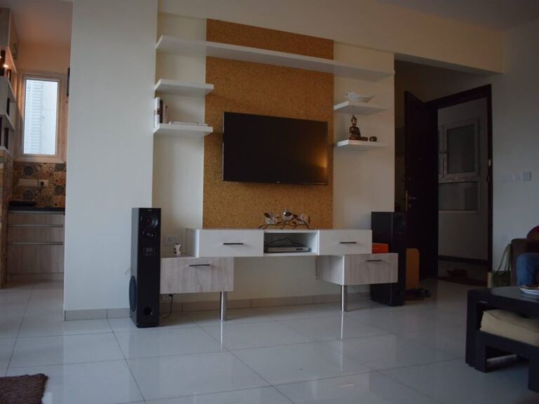 TV Unit with Storages